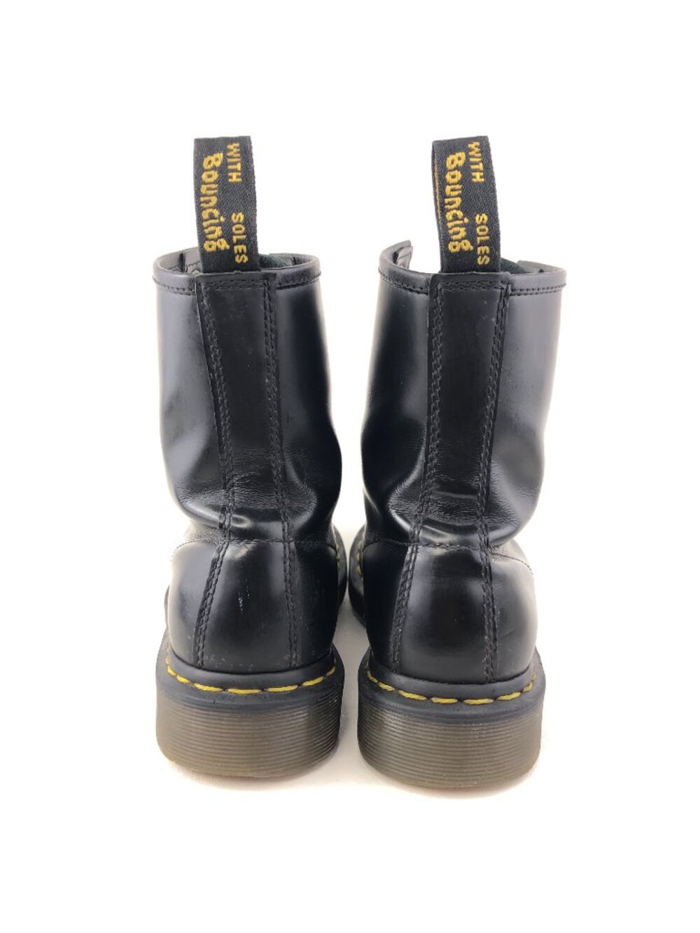 Dr. Martens 1460 Black Patent Leather Combat Boots 7 - Picture 6 of 14
